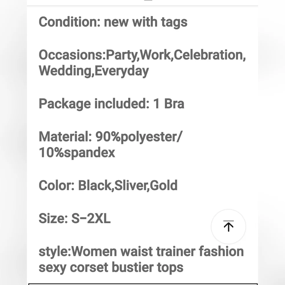 SEXY Edgy Black & Silver STUDDED Spiked Bra S-XXL - Picture 5 of 12